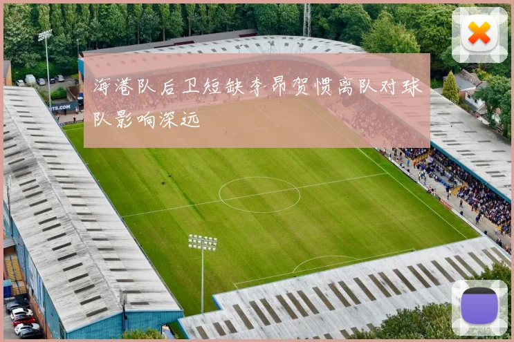 海港队后卫短缺李昂贺惯离队对球队影响深远
